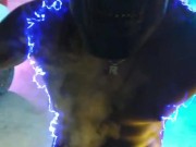 A lil fun with calisthenics and martial arts ..in the nudes 😈🍆 7/16