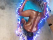 A lil fun with calisthenics and martial arts ..in the nudes 😈🍆 9/16