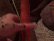 Carrot in pussy 3/16