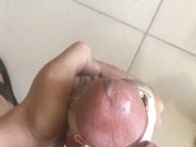 I Couldn't Resist of Tightness and Cumming on Floor 16/16