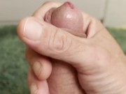 cum three times playing my huge cock 13/16