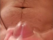 short clip's compilation featuring a big white cock cumming and pissing, with slowmotion cumshots 12/16