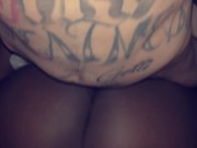 My bestfriend don’t know I just dicked his big booty ass sister! 4/16