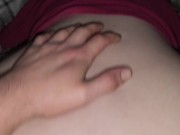 Hot big ass 18+ gets pussy fucked from behind