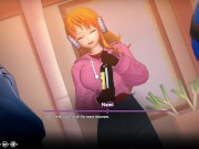 Jackpot foursome with Bulma,Nami, and Hinata. Hentai fuck gaming 2/16