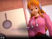 Jackpot foursome with Bulma,Nami, and Hinata. Hentai fuck gaming 3/16