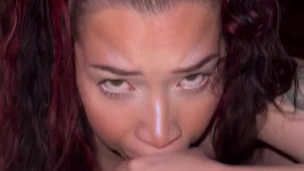 4K/ Alanna Thomas Slutty MILF Blowjob Amateur Auditon After A Photoshoot!