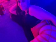 Sucking dick and getting spanked with a belt 6/16