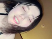 ※完全顔出し【爆乳敏感痙攣絶頂Jカップ】全身から体液をまき散らす敏感な巨乳体に妊娠するまで中出し。 14/16