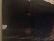 Pissing and washing 11/16