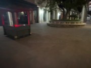 Crazy Clown Girl Gives Halloween Head in Abandoned Tunnel 1/16