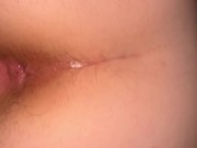 Having my creamy pussy stretched by a BBC sleeve 9/16