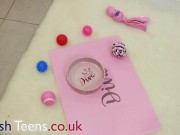 Submissive Lana Eats Cum From A Bowl 4/16