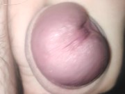 Young fat schoolboy man sweet cum fat hairy dick jerk off to orgasm 8/16