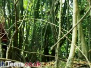 Stunning 18 year old Victoria is walking through the woods where she encounters a possessed dildo 5/16