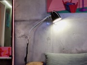 Sexy babe alone at home with a toy 8/16