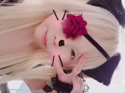[buildup] Cosplay gothic girl's room, live sex after shooting.💕 5/16