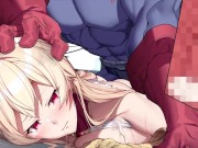 HENTAI PROS - Blonde Superhero Gets A Cock Between Her Big Tits, Then Gets Fingered And Fucked Hard 15/16