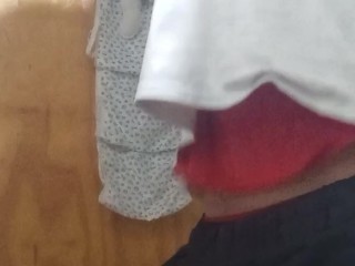 Masturbandome pija de 17cm