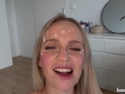 Where Is My Umbrella! 4x In A Row - Blowjob With Multiple Facials - baebaezoe 14/16