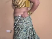 Amateur Indian couple presenting extremely hot dance 1/16