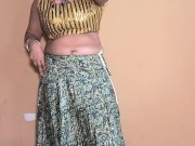 Amateur Indian couple presenting extremely hot dance 4/16