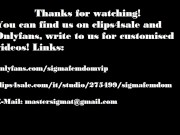 Sigma Femdom - Footjob After The Party 15/16