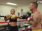 Horny Teens Indulge in Raunchy Group Sex with Professional Boxer - SCAM ANGELS 2/16