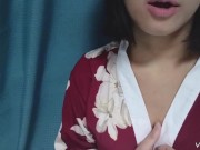 【オナサポ　ASMR】同人声優の実写付きオナサポボイス　和服お姉さんの甘々カウントダウンオナサポ　前半 10/16