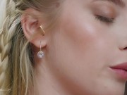 ULTRAFILMS Beautiful lesbian models Amelia Riven and Bella Spark satisfying each other's needs 9/16