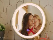 ULTRAFILMS Two amazing lesbian girls Kelly Collins and Leona Mia having fun fucking in this great video 1/16