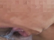 delicious deep throat, cum in the throat, the milf vomited all the sperm and swallowed it 9/16