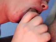 Que delícia! Amo mamar um piroca grande 3/16