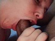 Que delícia! Amo mamar um piroca grande 7/16