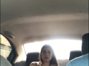 I STRIP AND MASTURBATE FOR THE UBER RIDER SO HE DOESN'T CHARGE ME 9/16