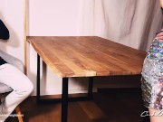 Cuckold Husband Is Just Allowed To Watch While Bull Cumshots Wifes Pussy - CuckoldCouple11 1/16