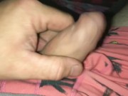 Tent Masturbation while trying to be quiet from my friends 5/16