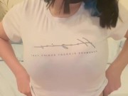 Pretty girl with big tits wants your dick to get hard. 11/16