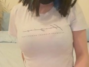 Pretty girl with big tits wants your dick to get hard. 6/16