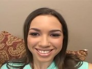 Courtney James loves to massage her pussy but cock is better 1/16