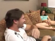 Courtney James loves to massage her pussy but cock is better 3/16