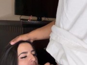She enjoys Sucking my dick until I cum in her mouth 👄 it’s the best when she licks it! 👅 8/16