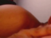 Close up of my pussy receiving cock and asking for slaps on the face, I love cumming like this. 12/16