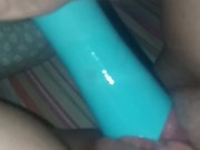 Playing with vibrator 16/16