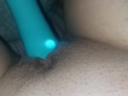 Playing with vibrator 8/16