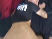 I destroyed this white girl's pussy, in doggy style her pussy is very tight 14/16