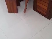 හස්බන්ගේ බොස් එක්ක රූම් ගිහින් හොඳට හුකාගත්තා.Sri Lankan desi tamil ebony latina japanese 9/16