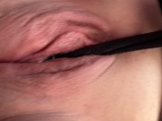 Thong and clit play 🥵💦 2/16