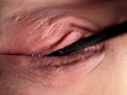 Thong and clit play 🥵💦 4/16