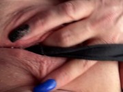 Thong and clit play 🥵💦 7/16